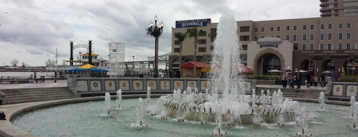 The Outlet Collection at Riverwalk is one of 10 places to try in New Orleans.