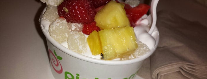 Pinkberry is one of Sam's New York.