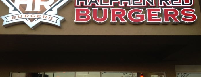 Halphen Red Burgers is one of สถานที่ที่บันทึกไว้ของ Ben.