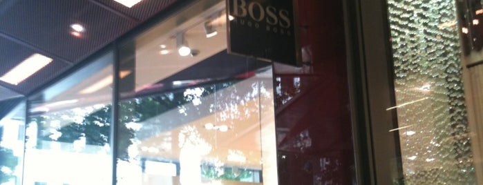 Hugo Boss is one of Shopping.