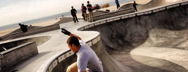 Venice Beach Skate Park is one of LA.