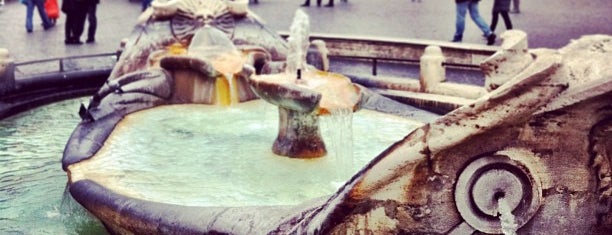 Fontana della Barcaccia is one of Rome.