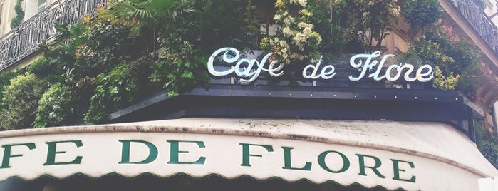Café de Flore is one of Paris.