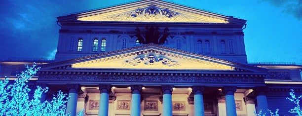 Bolshoi Theatre is one of Moskova.