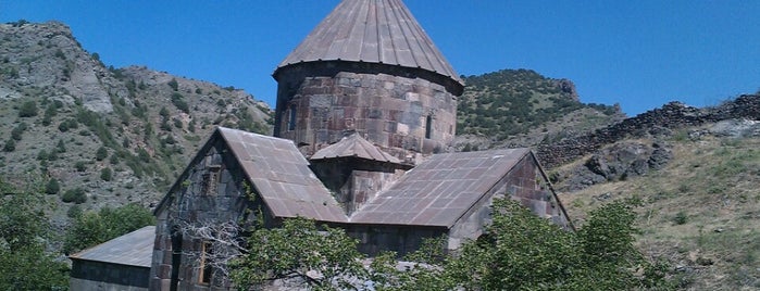 Gndevank Monastery is one of JERMUK.