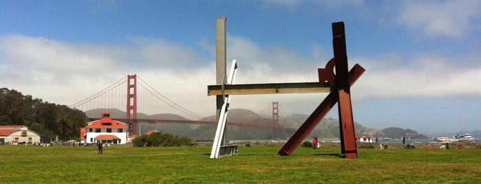 Mark di Suvero at Crissy Field is one of TDL - San Francisco.