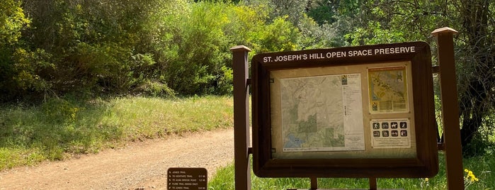 St. Joseph's Hill Open Space Preserve is one of Los Gatos.