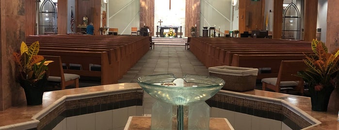 Queen of the Holy Rosary is one of Johnson County Catholic Churches.
