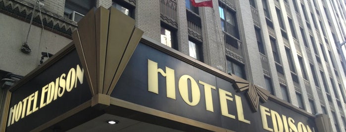 Hotel Edison is one of NY Godfather Filming Locations.