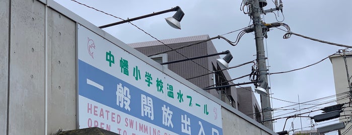 渋谷区立中幡小学校 温水プール is one of 公営プール.