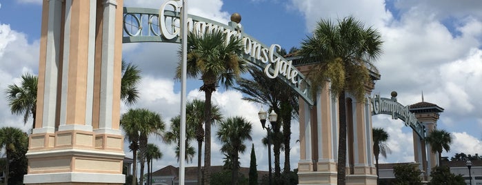 Champions Gate Sign is one of Florida Vacation Rentals.