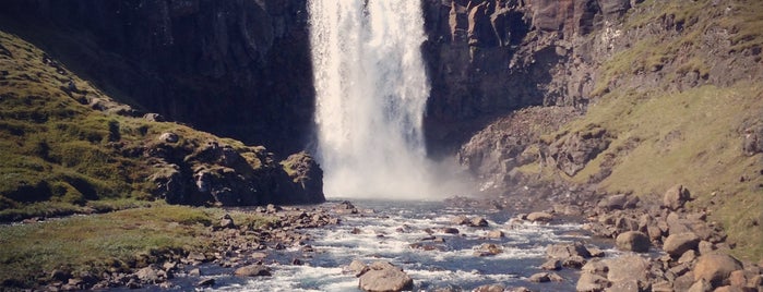 Gufufoss is one of Iceland.