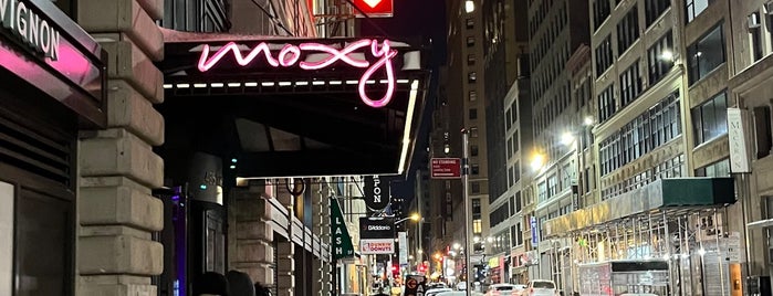 MOXY NYC Times Square is one of Hotels, Inns & More.