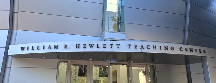 William R. Hewlett Teaching Center is one of Au Revoir Limousine.