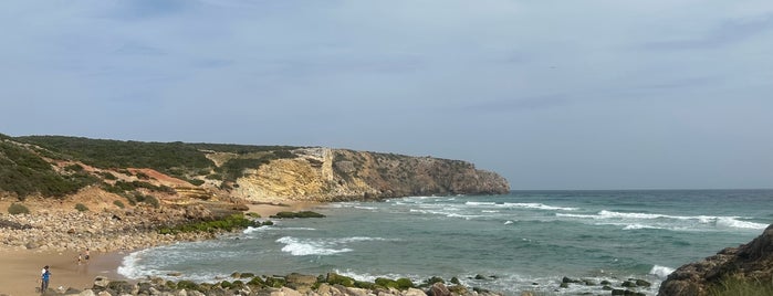 Praia do Zavial is one of Unique finds in the Algarve - eats & beachs.