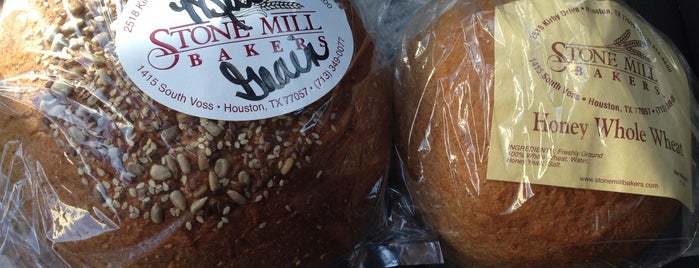 Stone Mill Bakers is one of goto places.