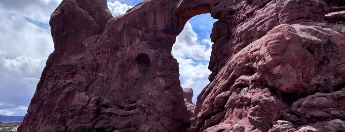 Turret Arch is one of Arches Nat'l.