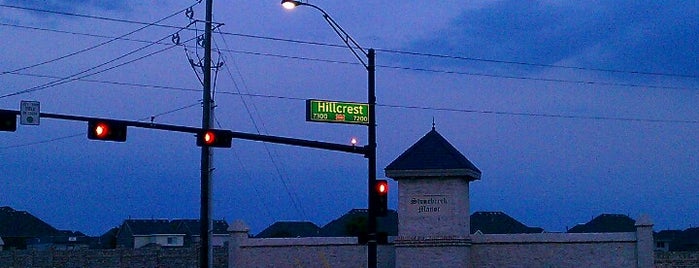 Hillcrest Rd & Rolater Rd is one of On the road- FRISCO.
