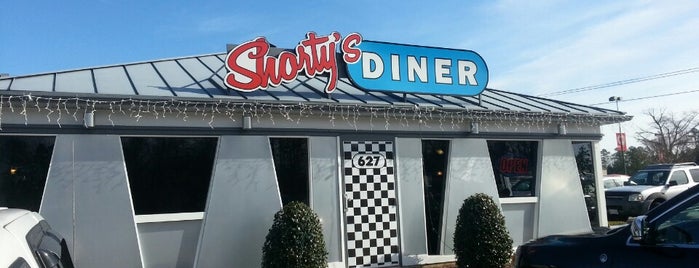 Shorty's Diner is one of Tempat yang Disukai Mark.