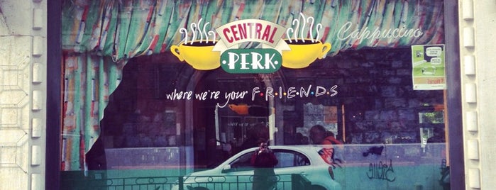 Central Perk is one of สถานที่ที่บันทึกไว้ของ Gabriela.