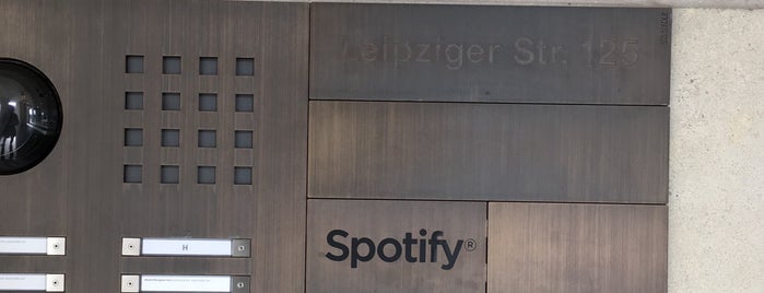 Spotify Berlin is one of Berlin, DE.