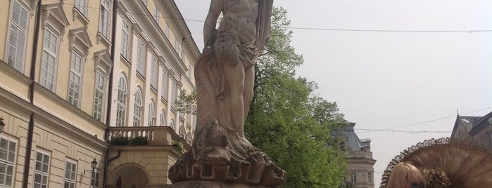 Фонтан Амфітріта / Amphitrite Fountain is one of Львов.