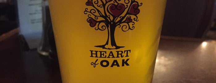 Heart of Oak Pub is one of My favorites for dinner and drinks.