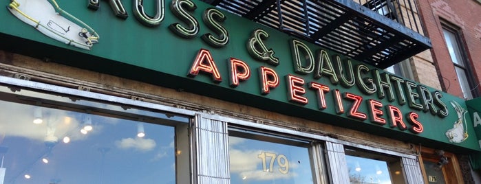 Russ & Daughters is one of NYC.