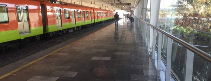 Metro Nopalera (Línea 12) is one of ruta.