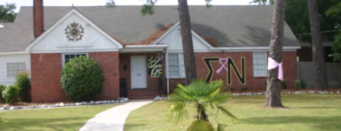 Sigma Nu House is one of Sigma Nu Chapter Houses.