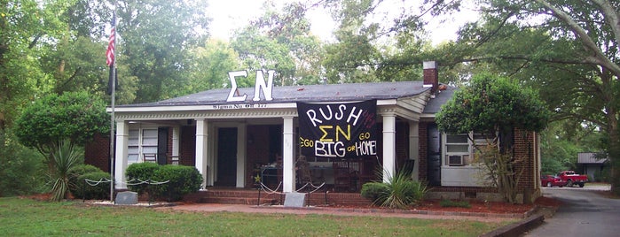 Sigma Nu Fraternity House is one of Sigma Nu Chapter Houses.