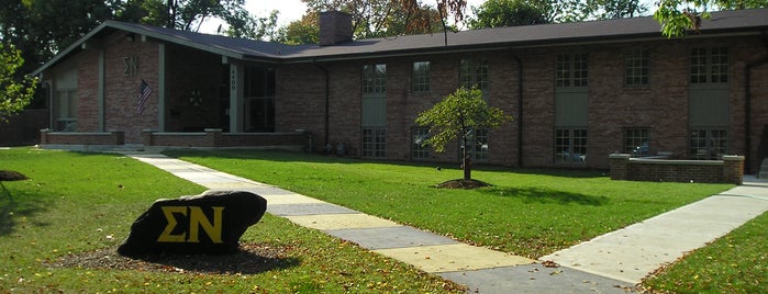 Butler University - Sigma Nu is one of Sigma Nu Chapter Houses.