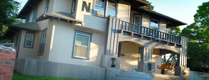 Sigma Nu Chapter Houses