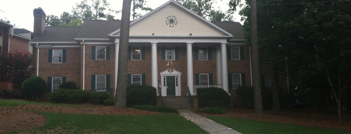 Sigma Nu (ΣΝ) is one of Sigma Nu Chapter Houses.