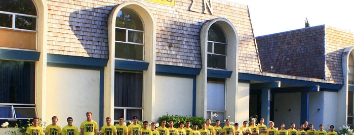 Sigma Nu (ΣN) is one of Sigma Nu Chapter Houses.