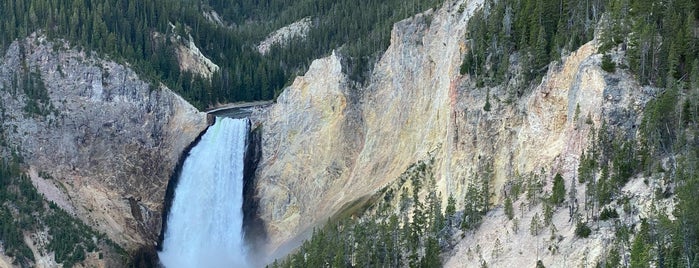 Upper Falls is one of Yellowstone.