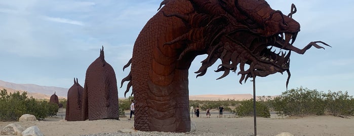 Borrego Springs Serpent Sculpture is one of Palm Springs.