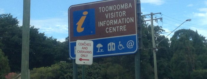 Toowoomba Visitor Information Centre is one of สถานที่ที่บันทึกไว้ของ Mike.