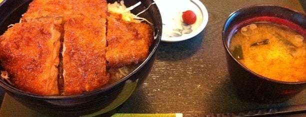 ひげのとんかつ 青い塔 is one of 伊那ソースかつ丼.