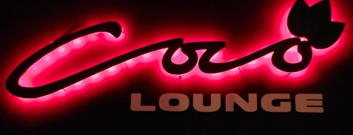 Coco Lounge is one of My Best Nightclubs/Pubs/Bars.