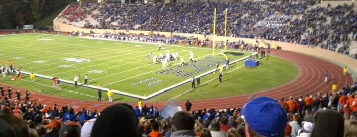 Brooks Field at Wallace Wade Stadium is one of NCAA Division I FBS Football Stadiums.