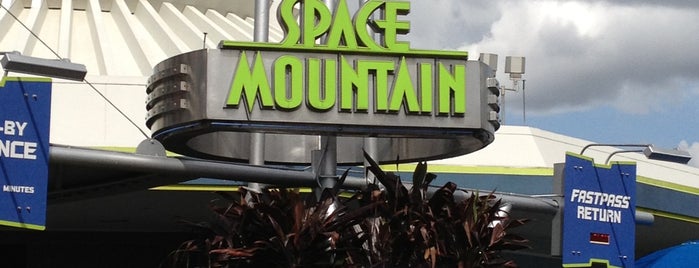 Space Mountain is one of Florida Fun.