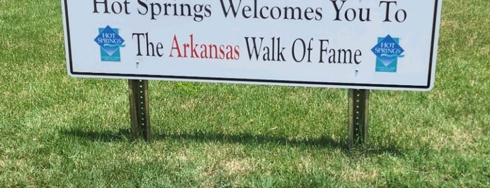 Arkansas Walk of Fame is one of My Favorite City.