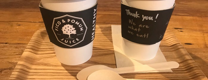 FICO & POMUM JUICE CAFE is one of 東京ココに行く！Vol.39.