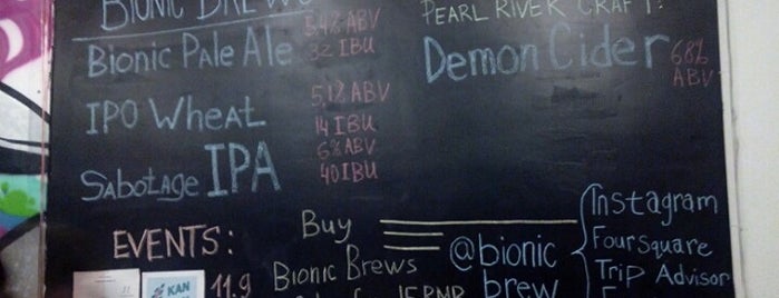BionicBrew is one of Alex’s Liked Places.