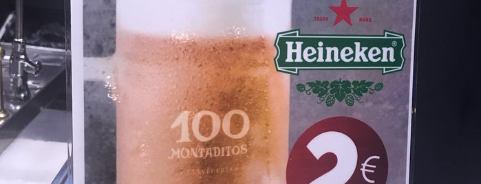 100 Montaditos is one of Madrid.