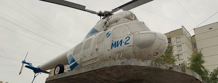 Памятник М. Л. Милю и вертолёту Ми-2 is one of Будешь в Жулебино — посети.