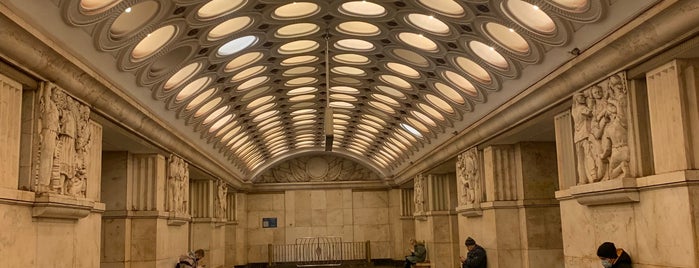 metro Semyonovskaya is one of Moscow metro stations I've been to.