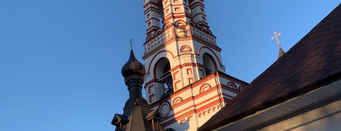 Церковь Святого мученика Дмитрия is one of Храмы Москвы.