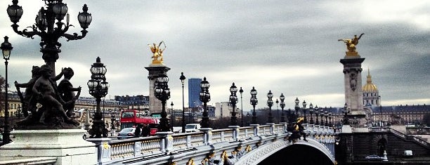 Alexander III Bridge is one of Paris.